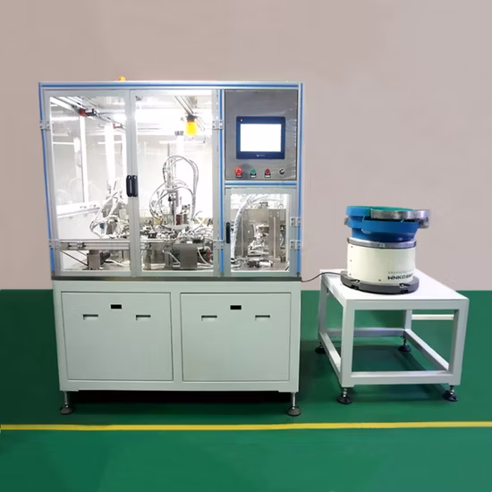 Автоматическая сборочная машина для цилиндра дверного замка